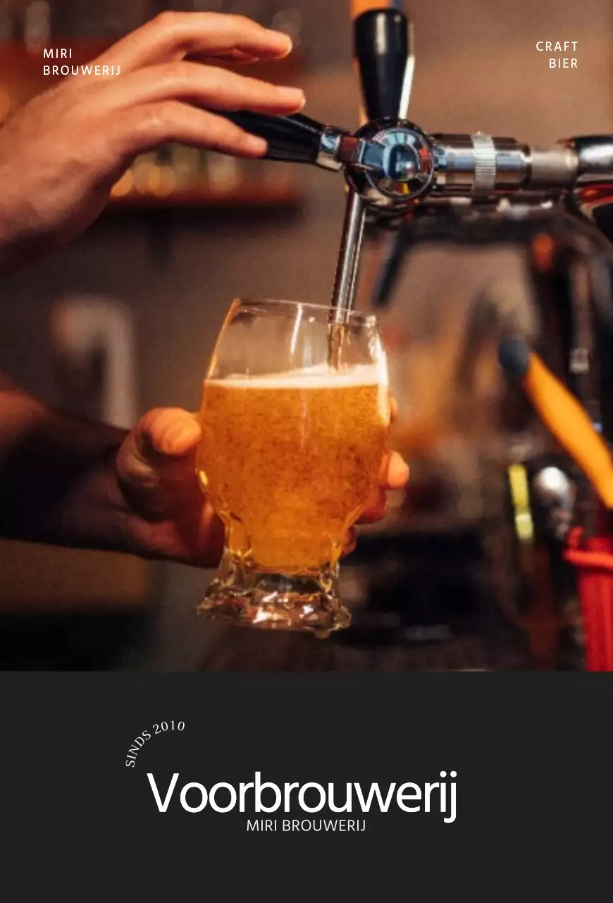 Black Simple Brouwerij Ansichtkaart