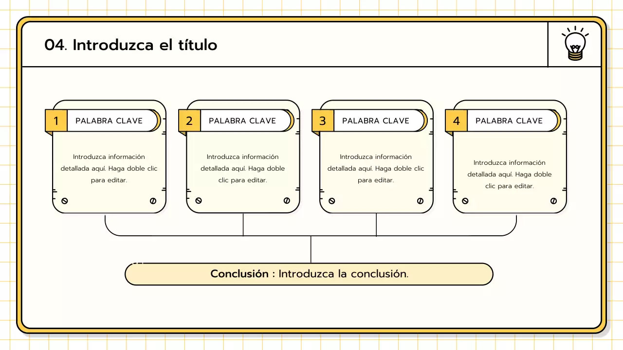 Un kit básico de presentación en amarillo, verde lima y azul