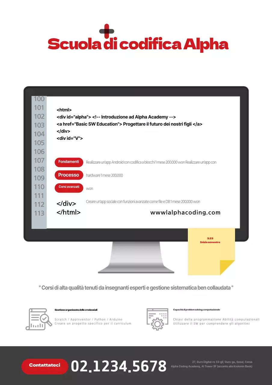 Accademia di codifica Alpha