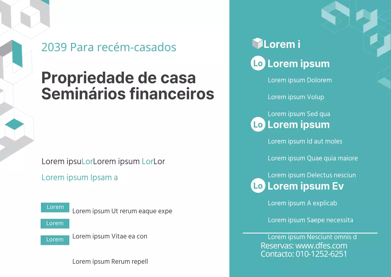 Seminário sobre financiamento da compra de casa