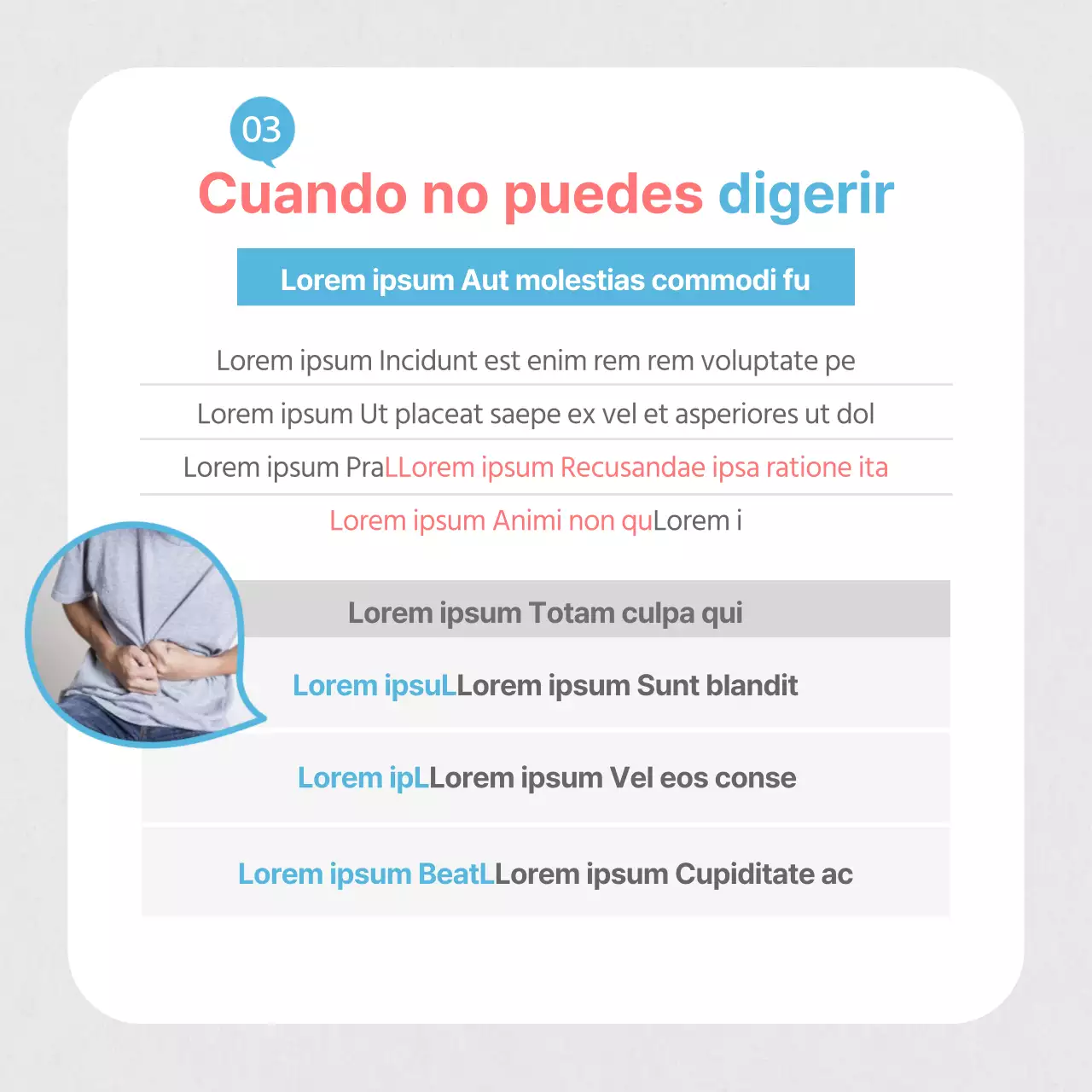 Tarjeta de primeros auxilios en azul claroNoticias Diseño