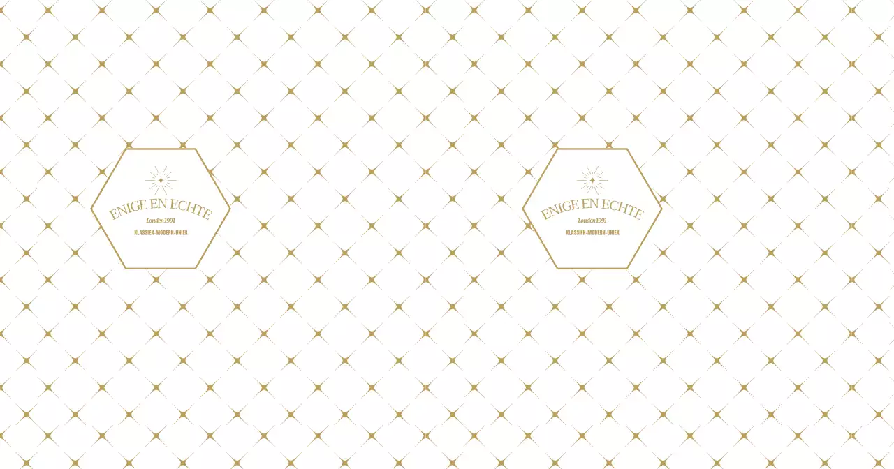 Witgouden moderne patronen cadeaushop