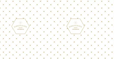 Witgouden moderne patronen cadeaushop