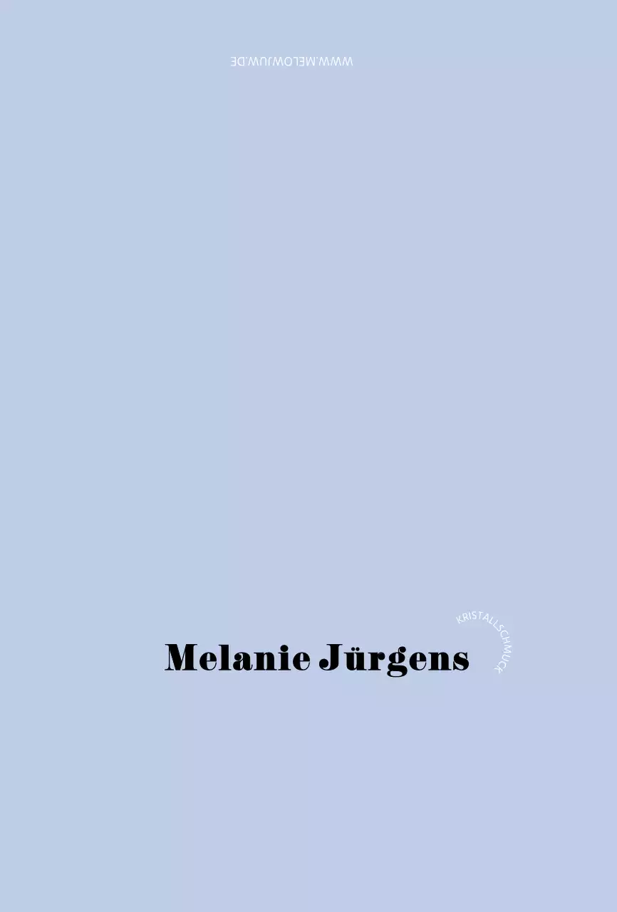 Hellblaue einfache Garantiekarte Postkarte für ein Juweliergeschäft