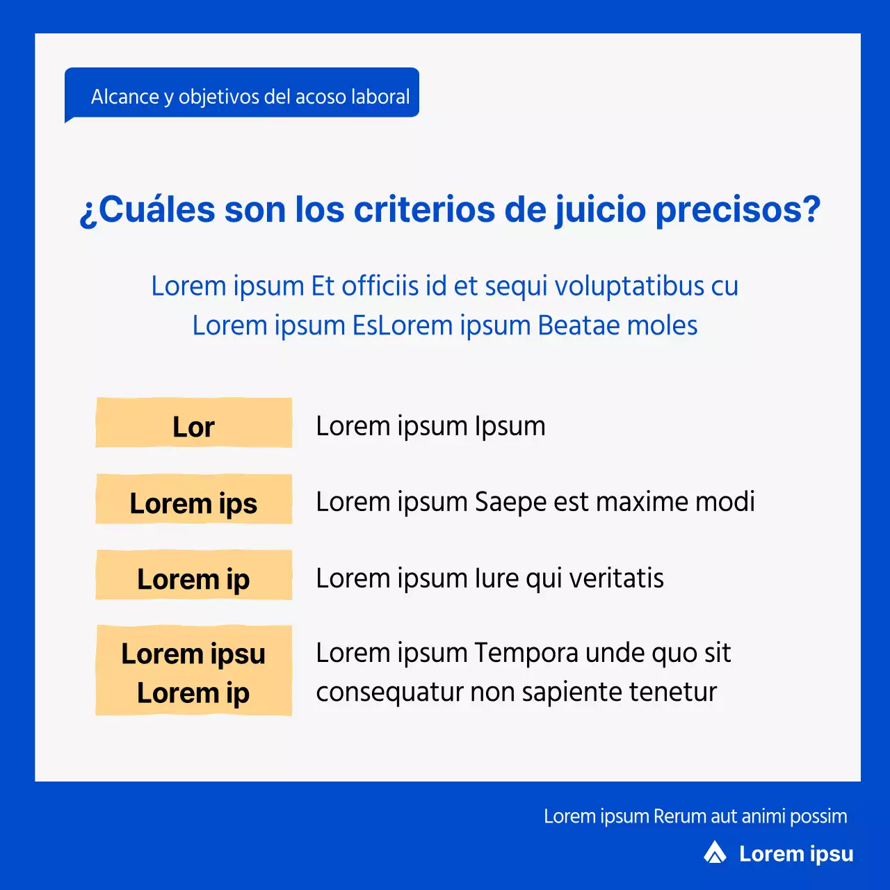 Azul, limpio, información de introducción a casos de Derecho laboral