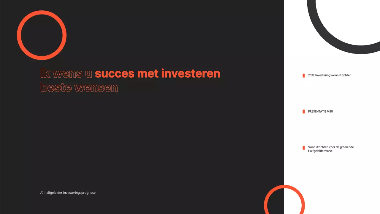 Investering in halfgeleiders PPT