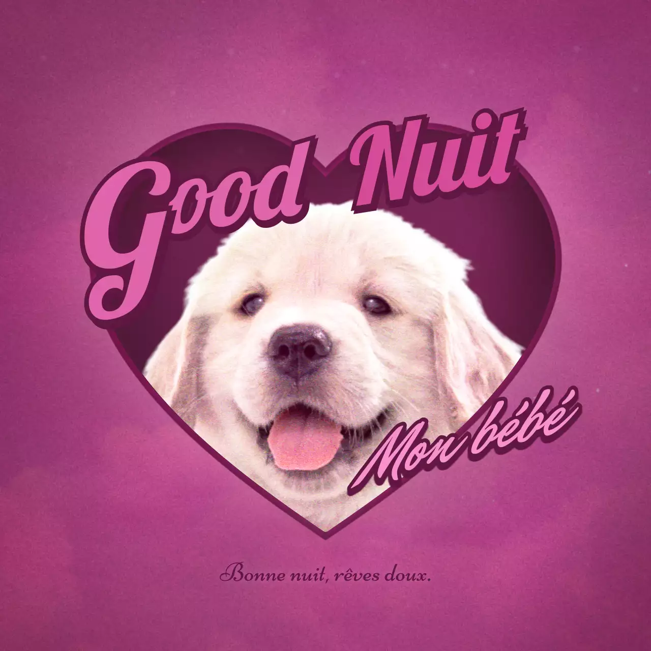 Ensemble de concepts Y2K Kitsch avec cadre en forme de cœur, violet et bleu