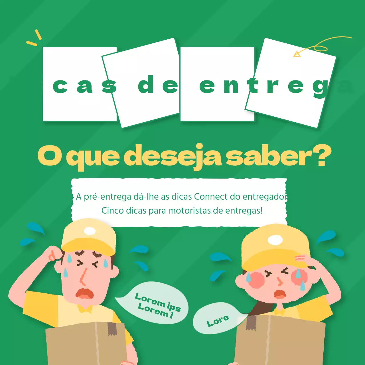 Dicas do Delivery Connect