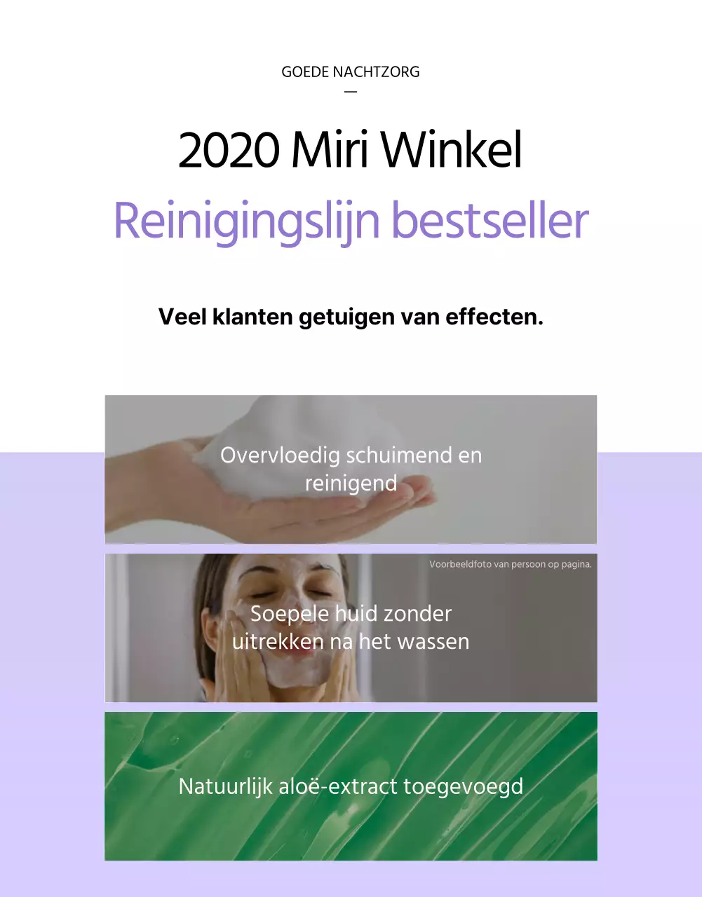 Goodnight Care Reinigingscrème