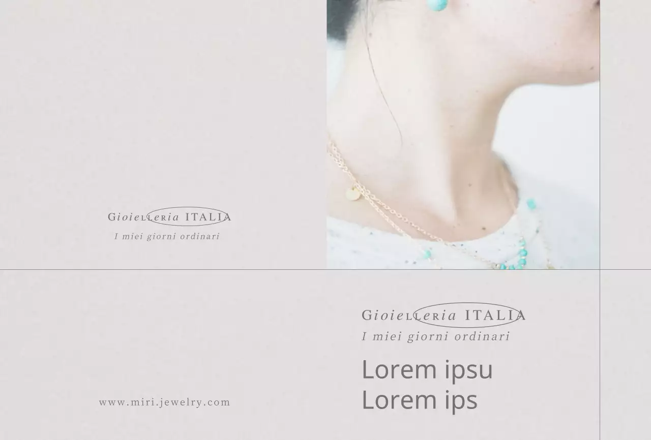 Domanda per una gioielleria emozionale in Warm Grey