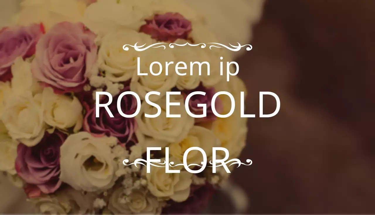 Flor de ouro rosa