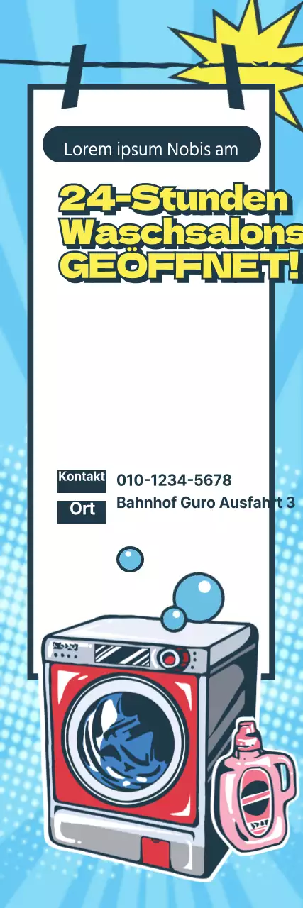 Selbstbedienungs-Waschsalons