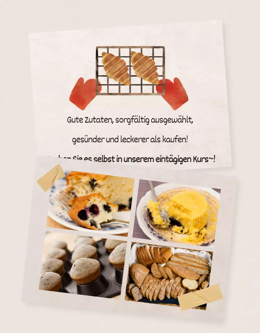 Details zum Bäckereikurs