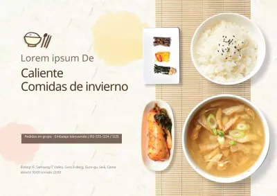 Comidas calientes de invierno