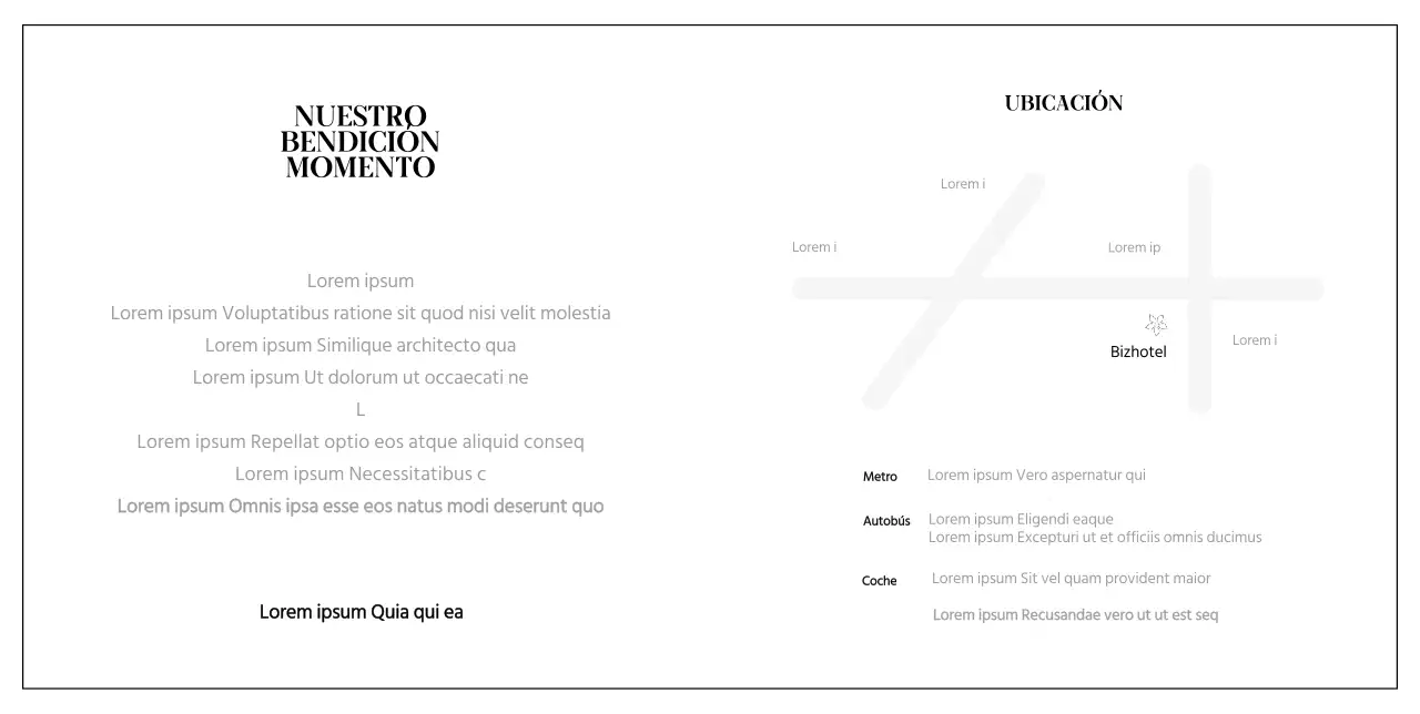 Invitación de boda sentimental con flores dibujadas a mano