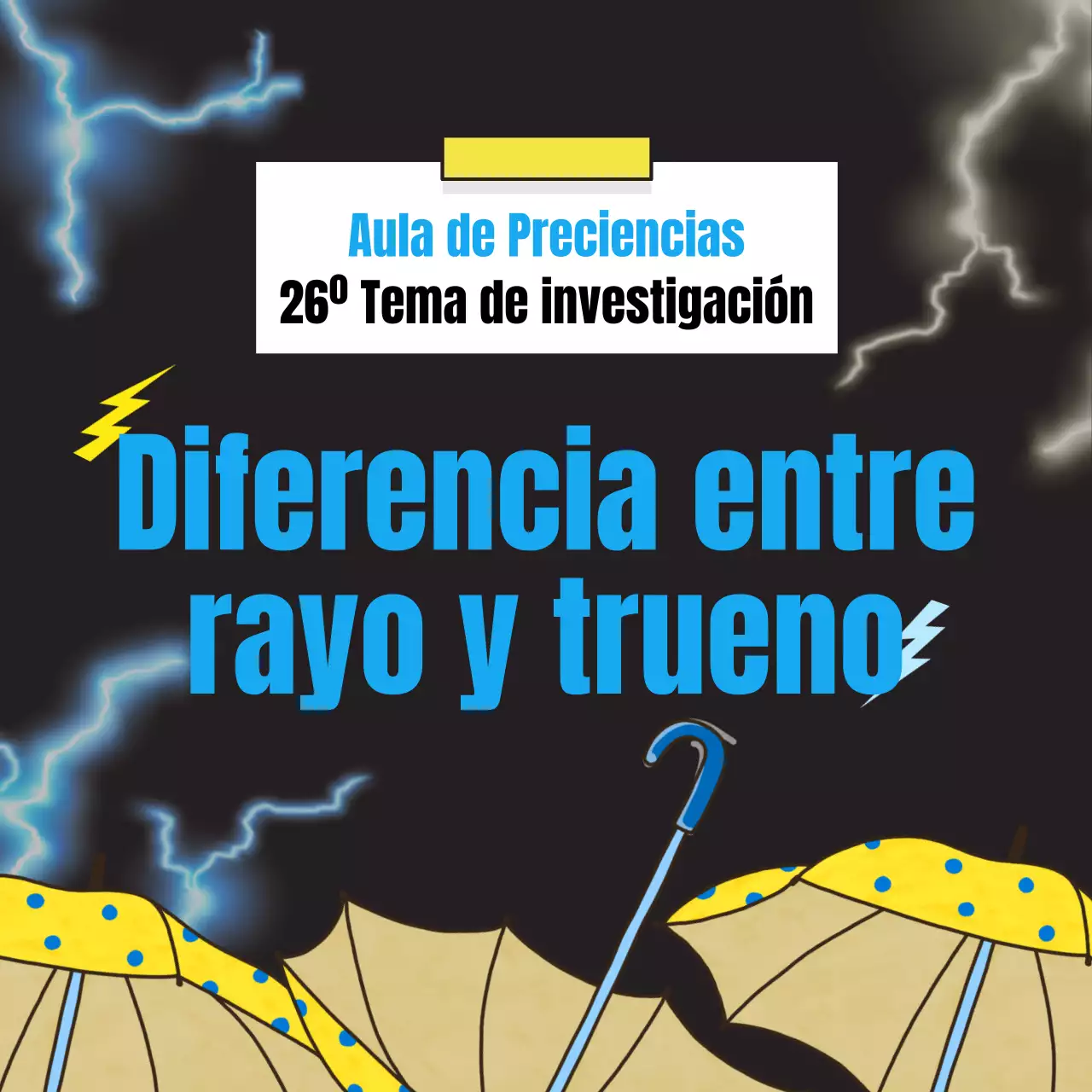 Noticias de la tarjeta científica con texto resaltado en negro