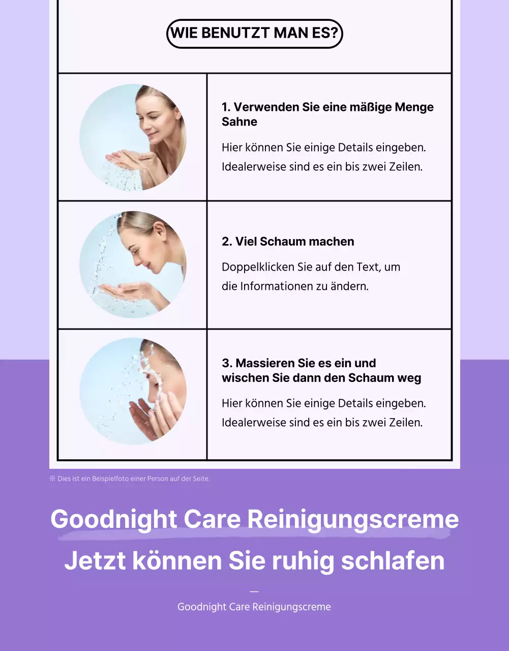 Goodnight Care-Reinigungscreme