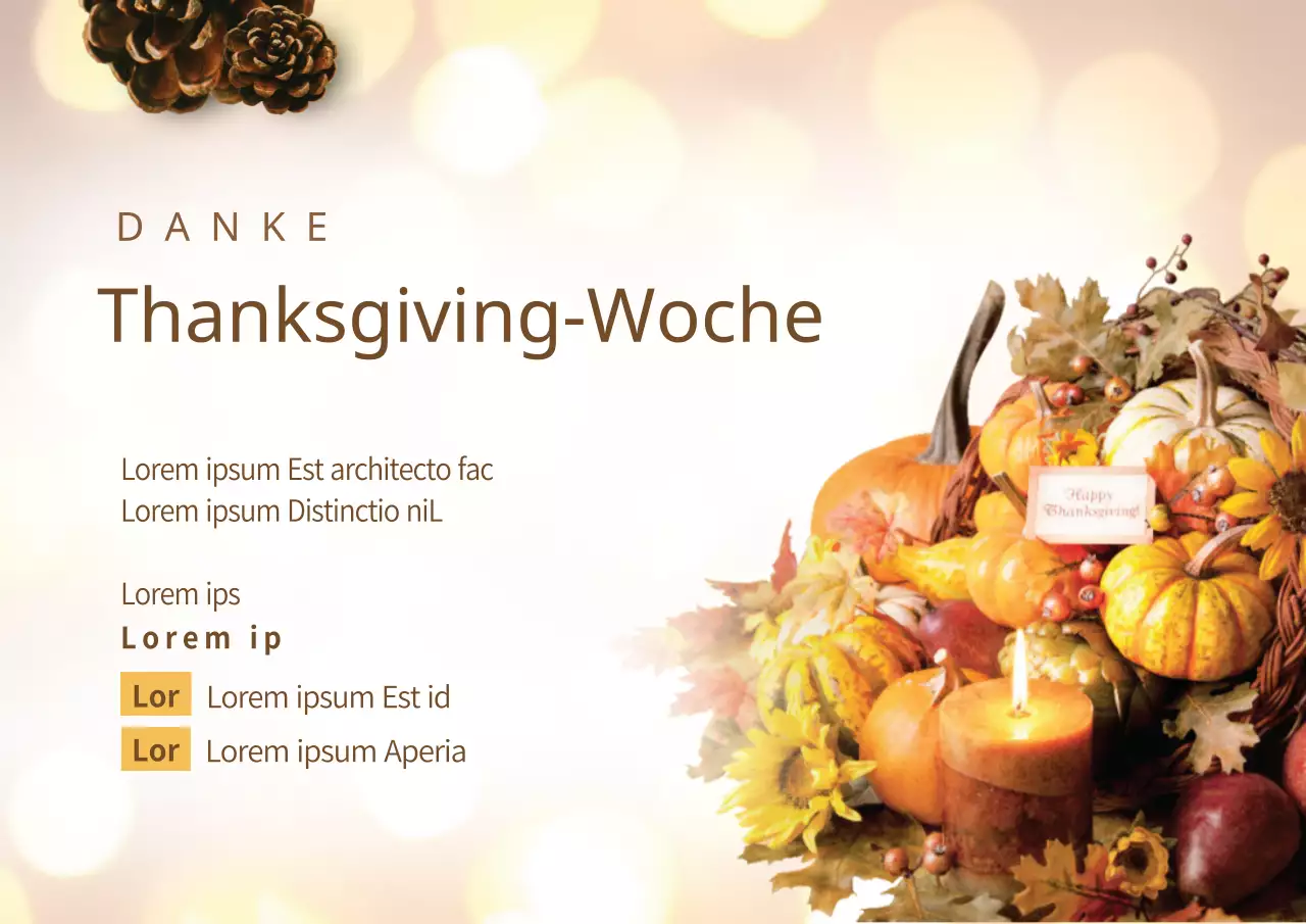 Thanksgiving-Woche