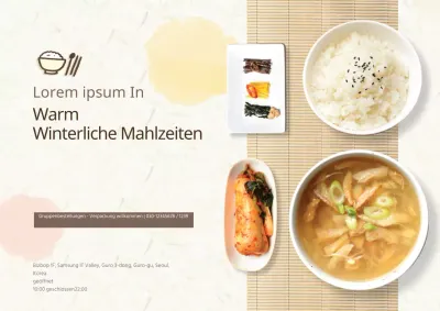 Warme Wintermahlzeiten