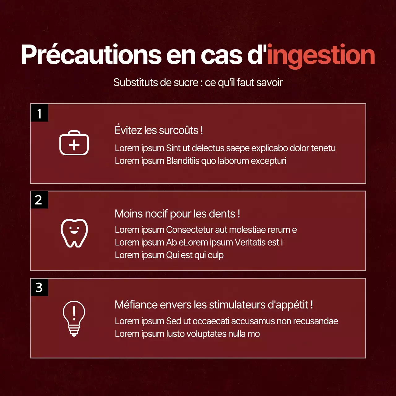 La carte secrète rouge zéro calorienews design