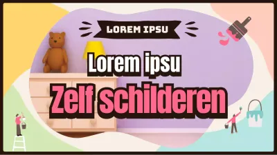 Zelf een kleurrijke kinderkamer schilderen
