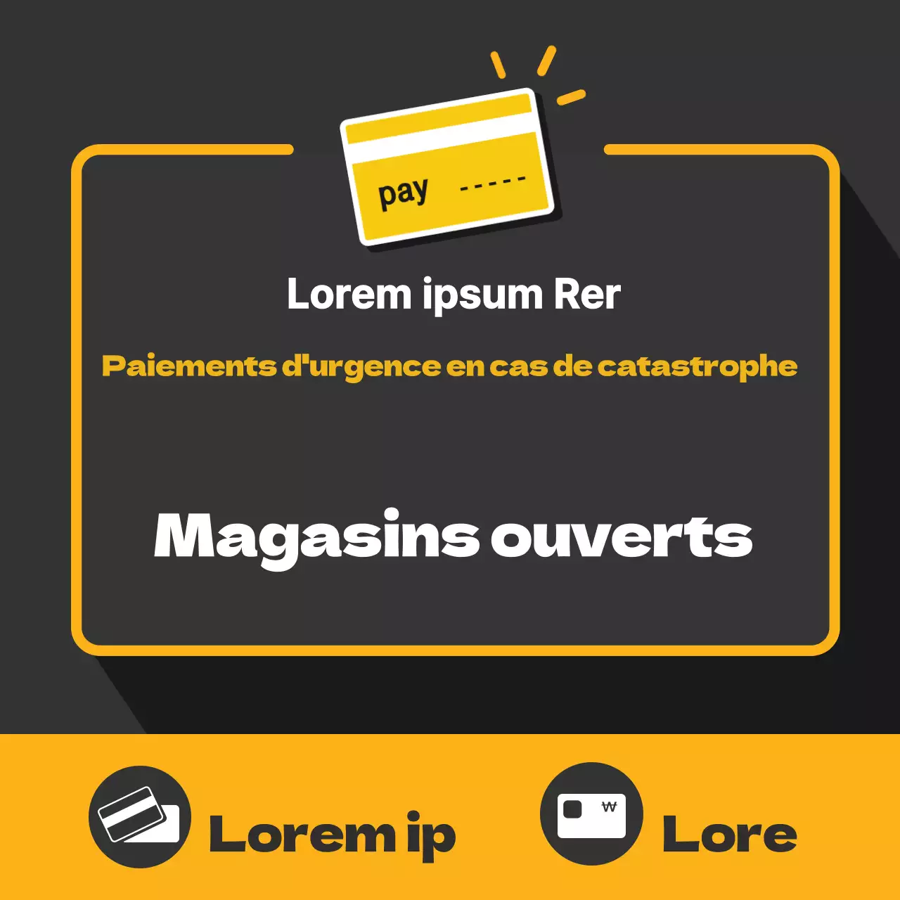 Marchand d'aide d'urgence en cas de catastrophe