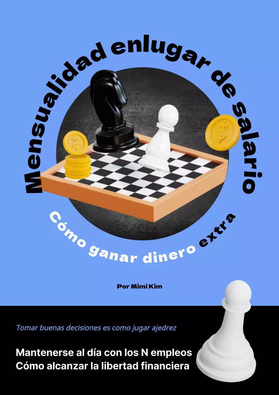 Ajedrez con cisnes celestes y blancos y negros y dinero aparte N-asesoramiento laboral Promoción del autodesarrollo