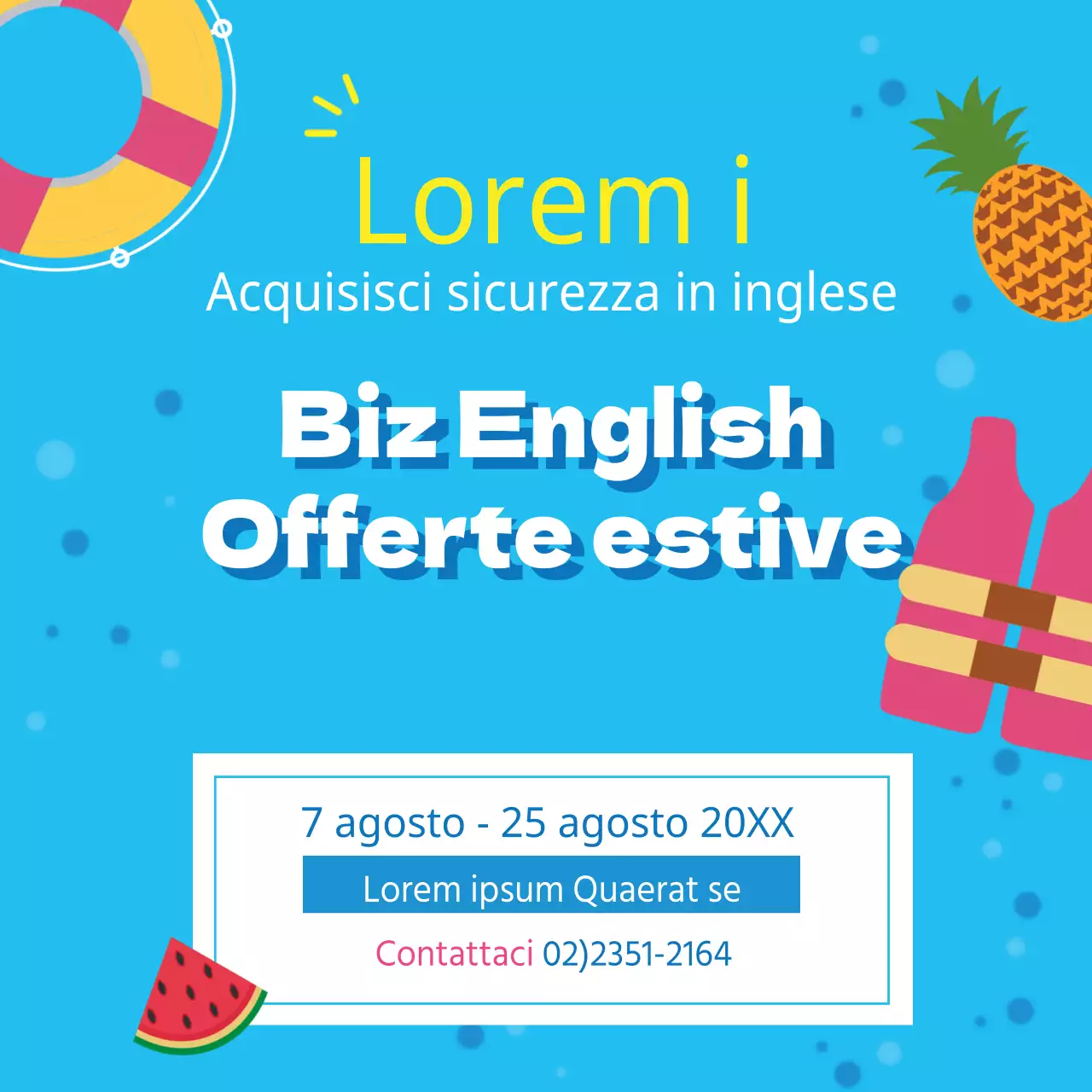 Offerte estive