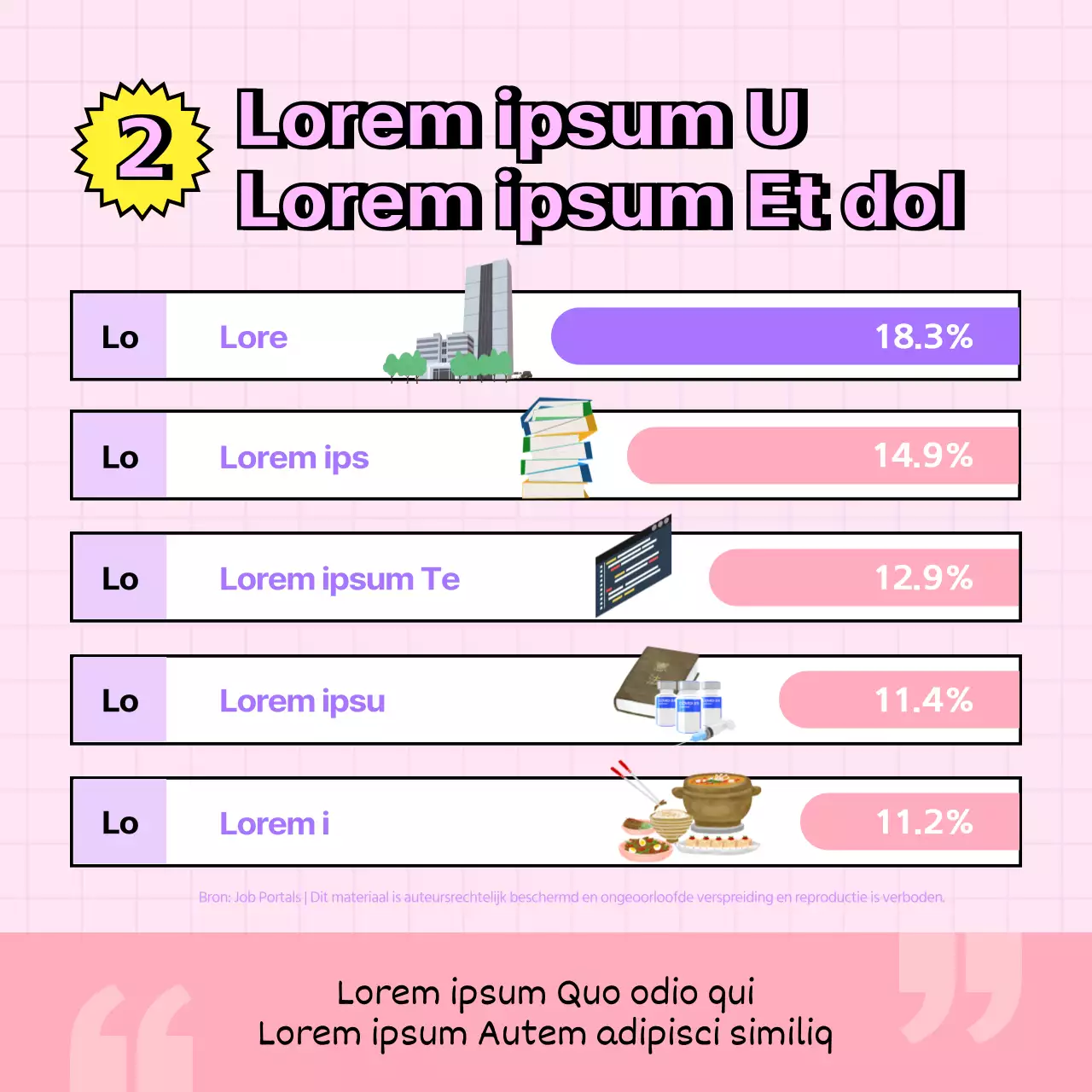 Pastel illustraties Gen Z voorkeur carrières