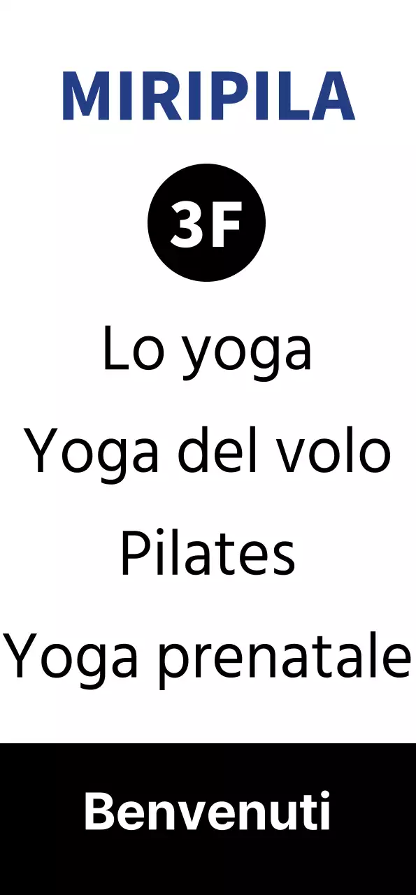 Nero moderno pulito yoga banner con pilates istruttore di esercizio