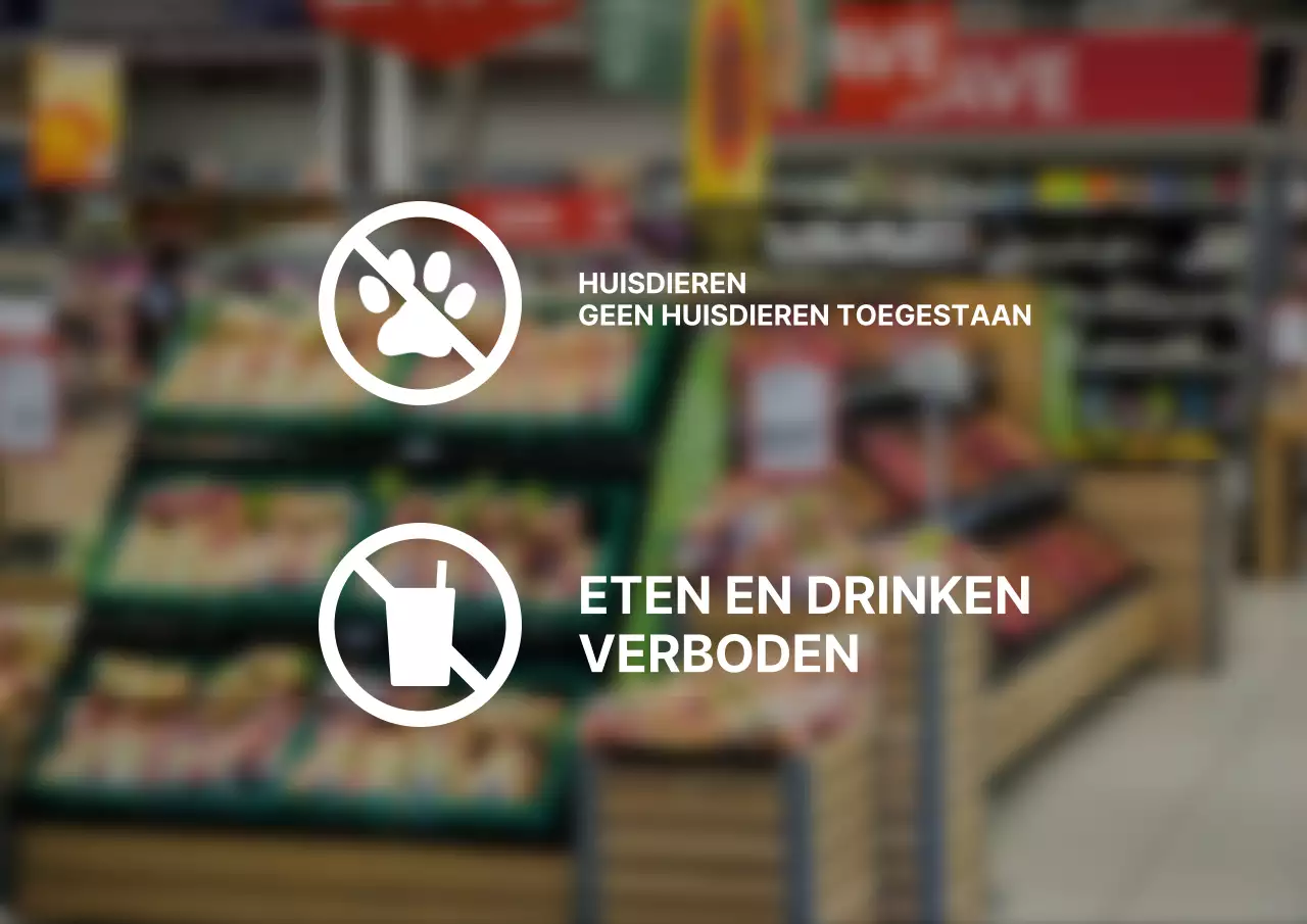 Eenvoudige, gestileerde bewegwijzering voor je bedrijf