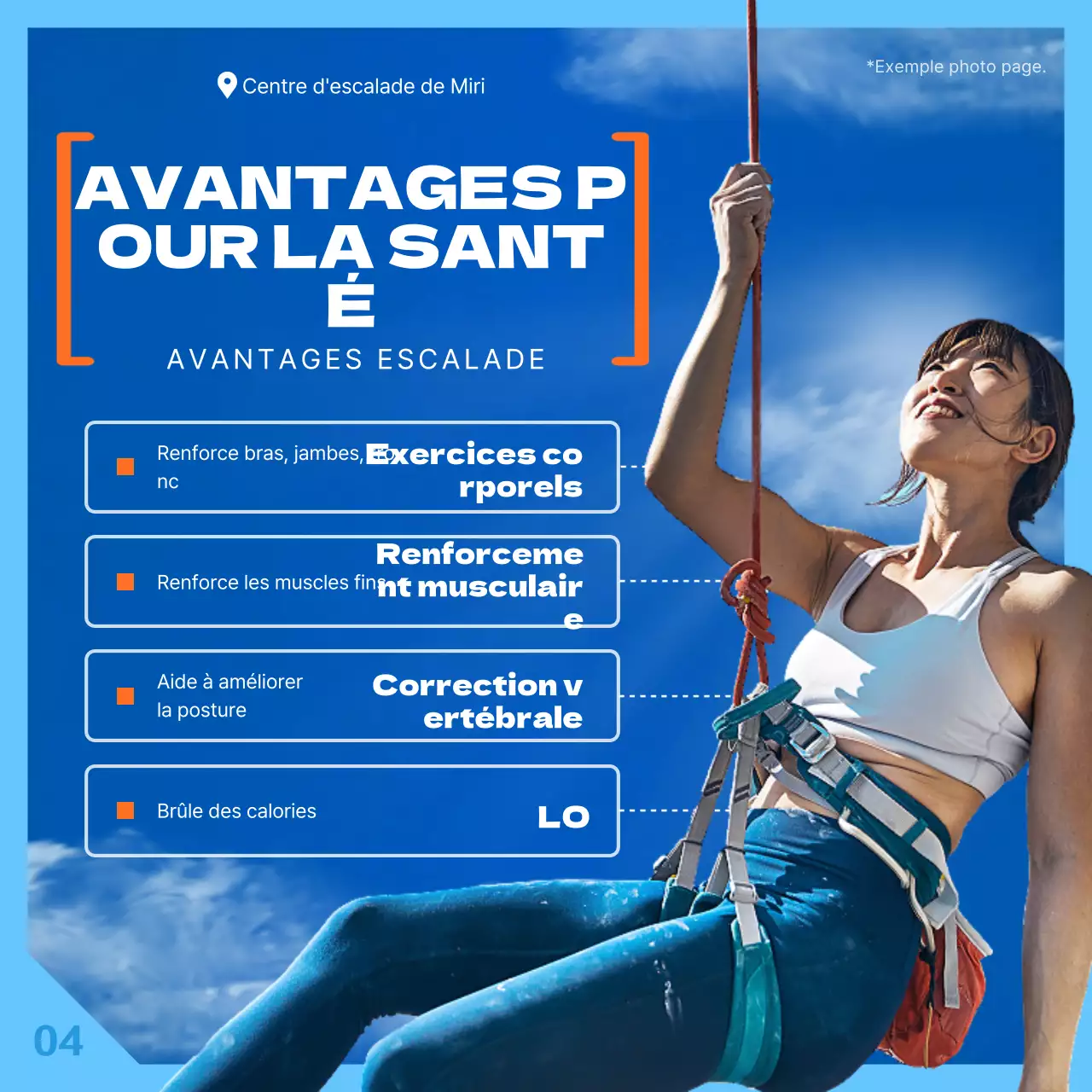 A propos de l'ascension du concept de ciel bleu et orange