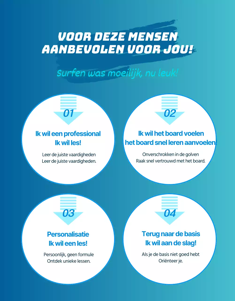 Dynamische, neonkleurige extreme sportlessen (meer)