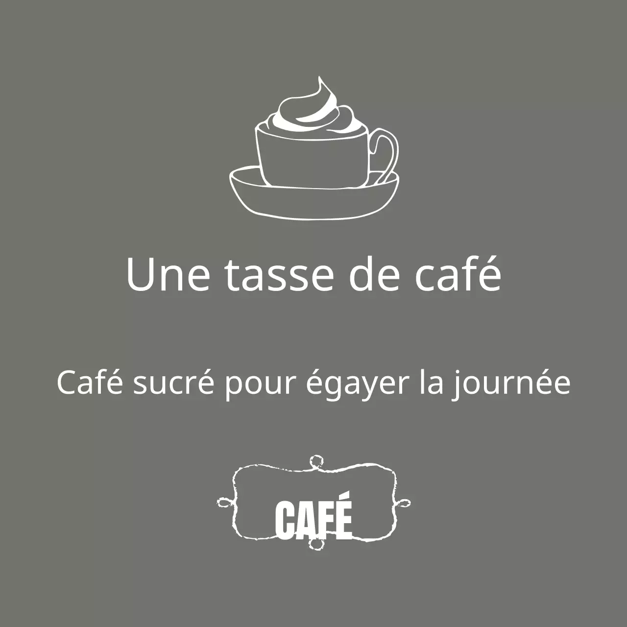 Café doux