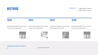 L'histoire du concept de bleu simple