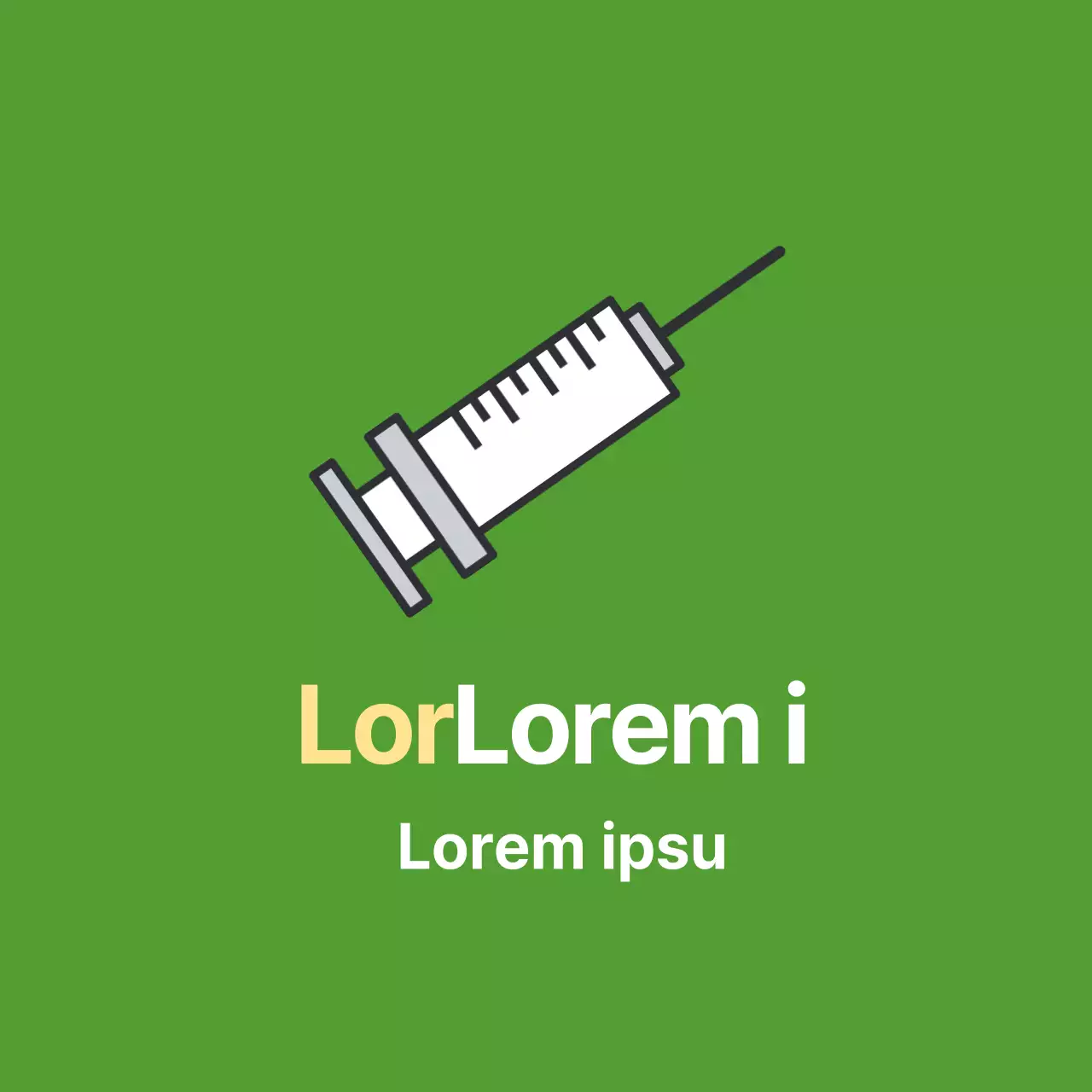 Pegatina médica Magenta Corona Vaccinated