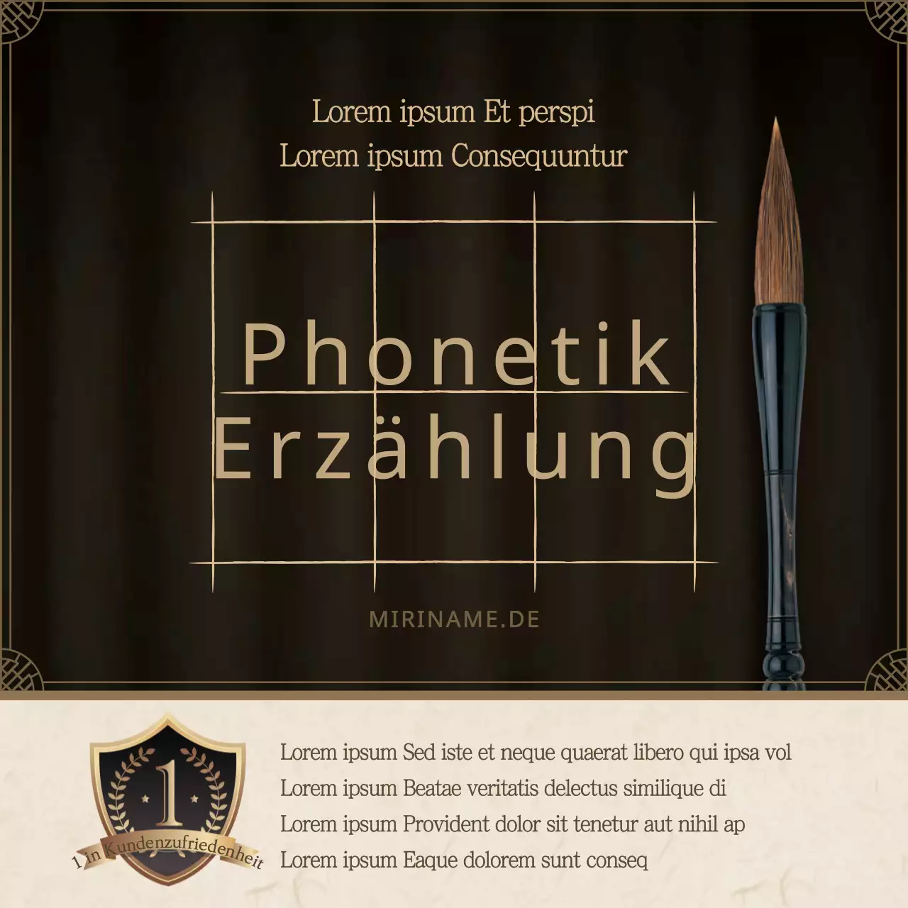 Eine schwarze und braune Geschichte über professionelle Abrechnung