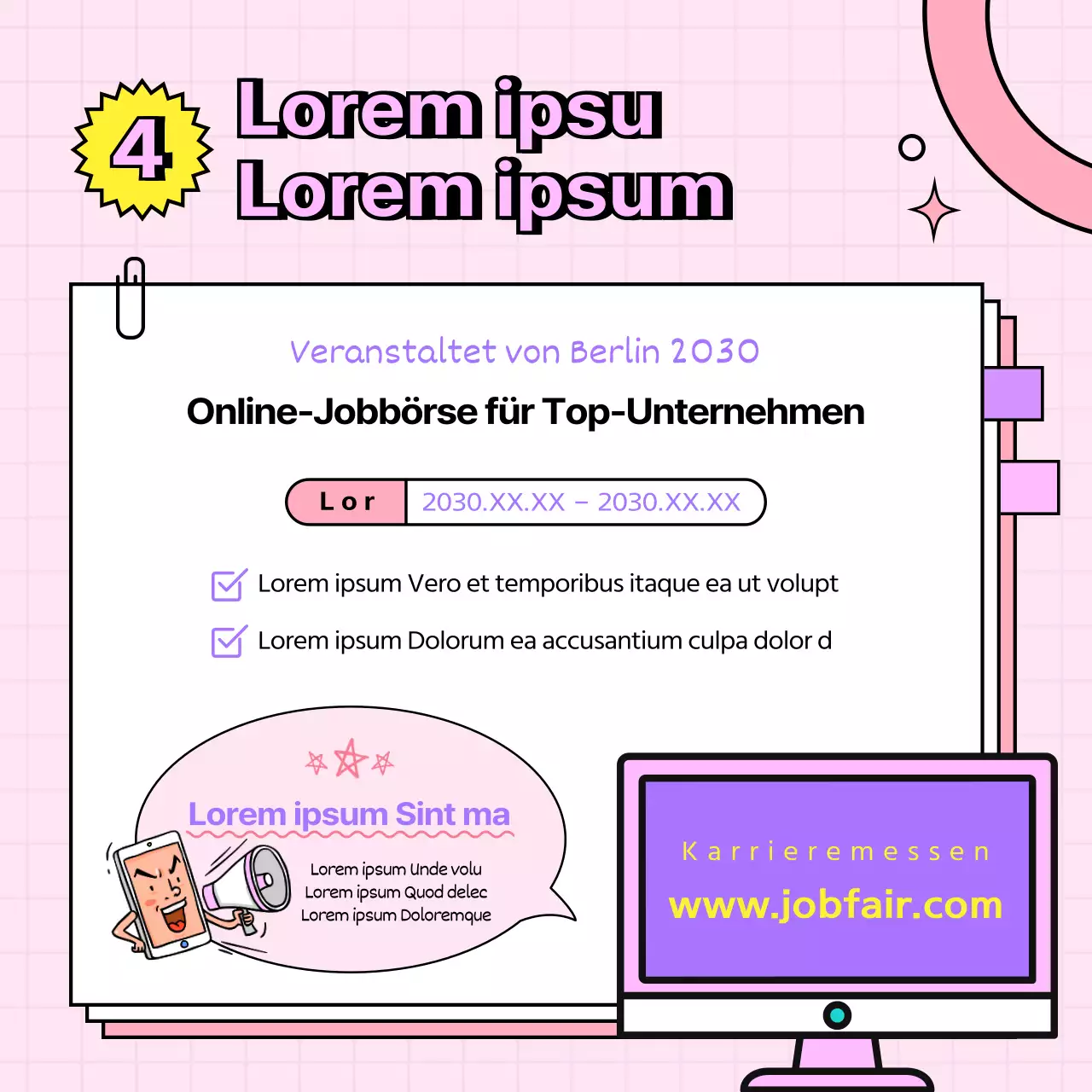 Pastellbilder Gen Z bevorzugt Karrieren