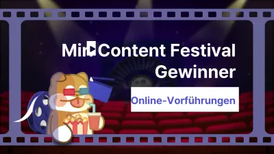 Lila niedliche Illustration Konzept Screening Thema