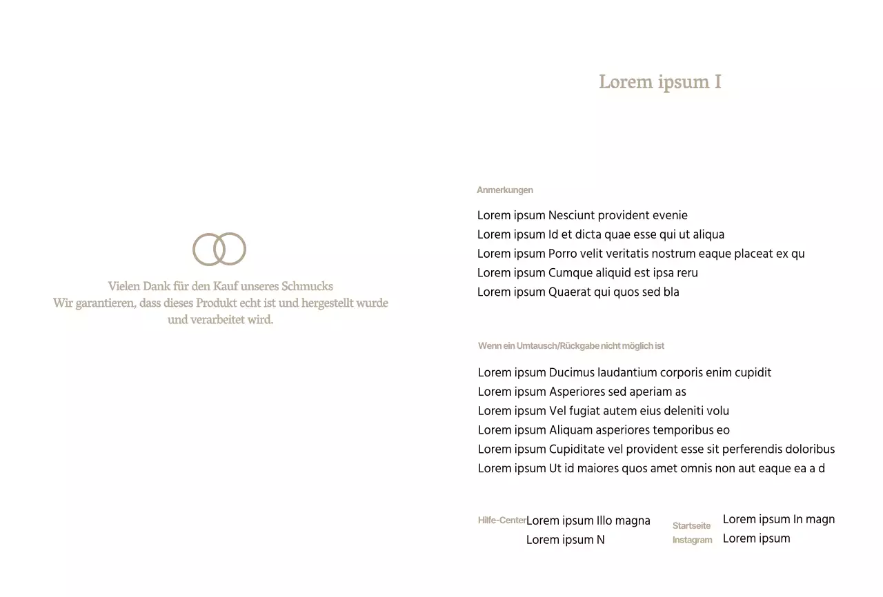 Beige Luxuriöses Juweliergeschäft Austausch Postkarte