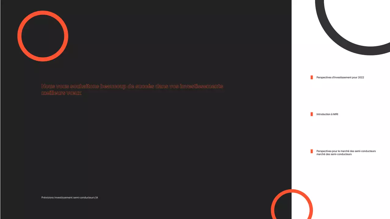 Investissement dans les semi-conducteurs PPT