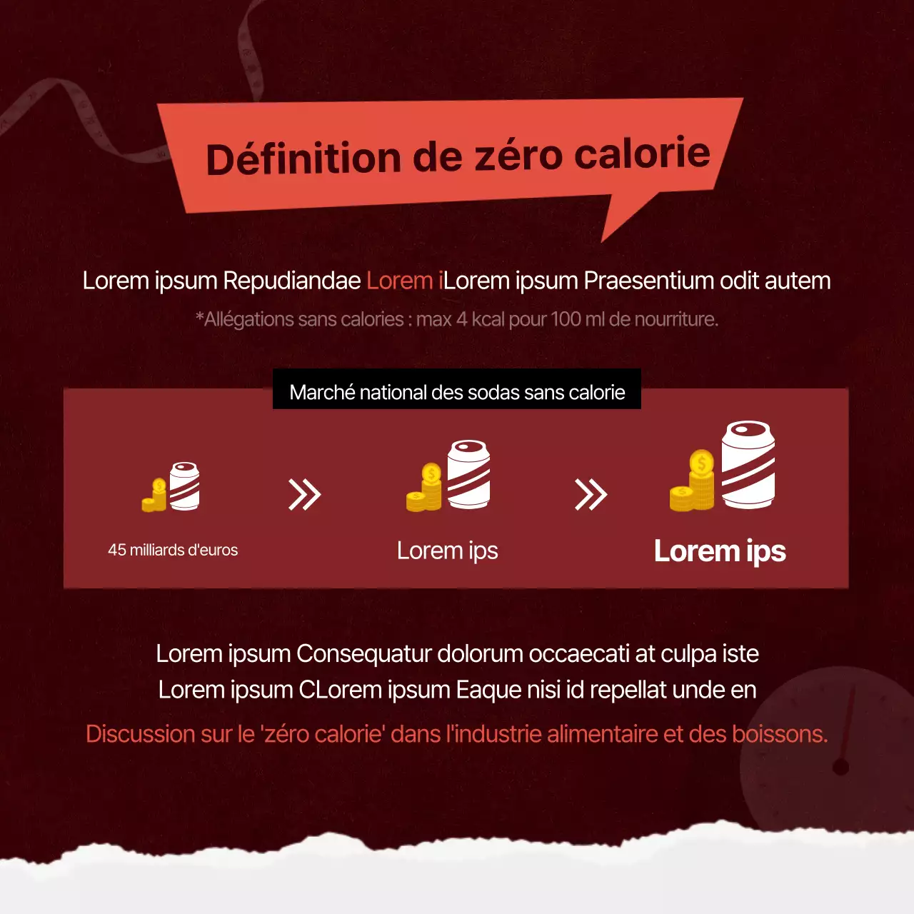 La carte secrète rouge zéro calorienews design