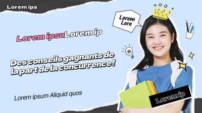 Concours bleu clair Astuce gagnante Big YouTube Thumbnail