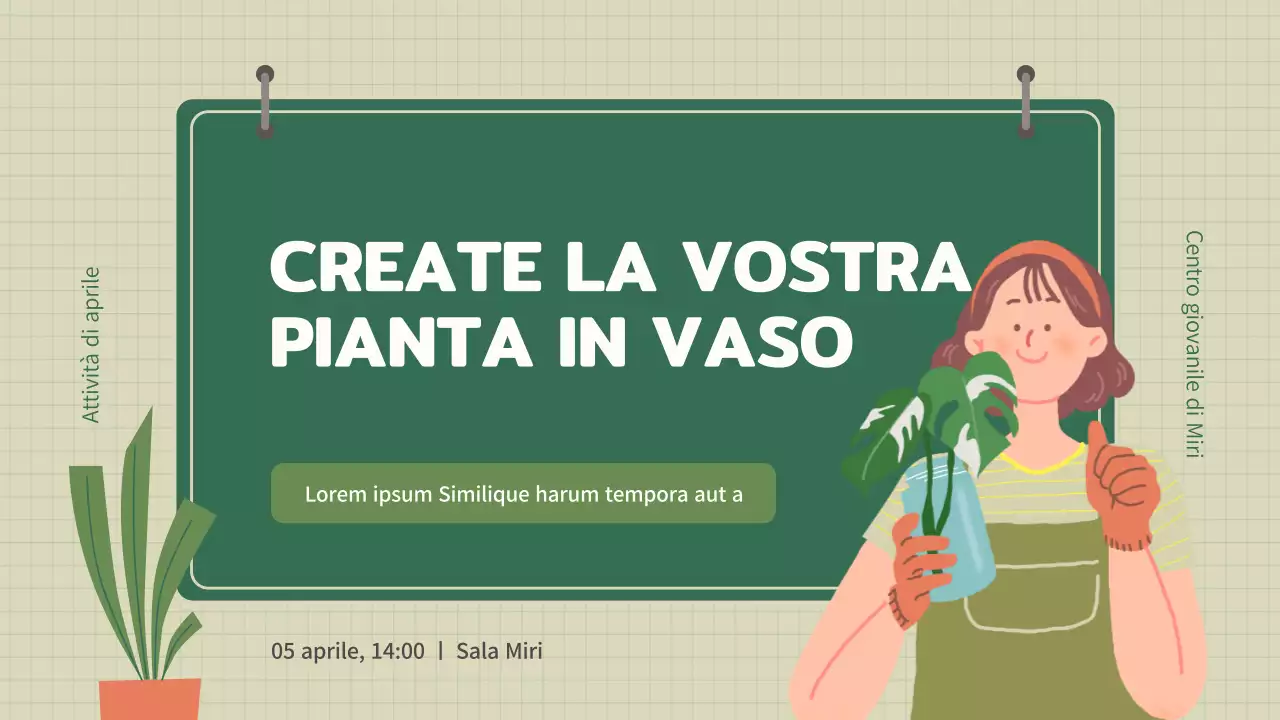 Coltivare una fioriera con il concetto di quaderno di schizzi astratto