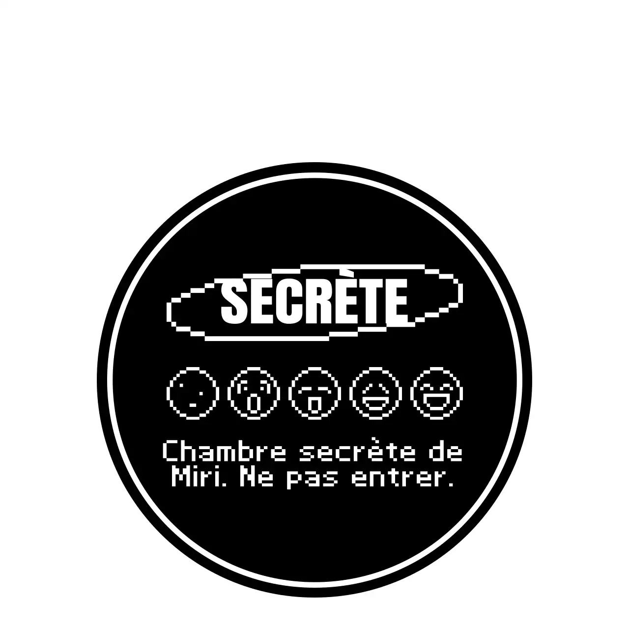 Illustrations de points en noir et blanc et phrases dans un guide de notes de style