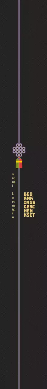 Zwarte traditionele Thanksgiving-cadeauset