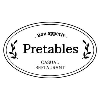 Een restaurant met een strak logoconcept in één kader