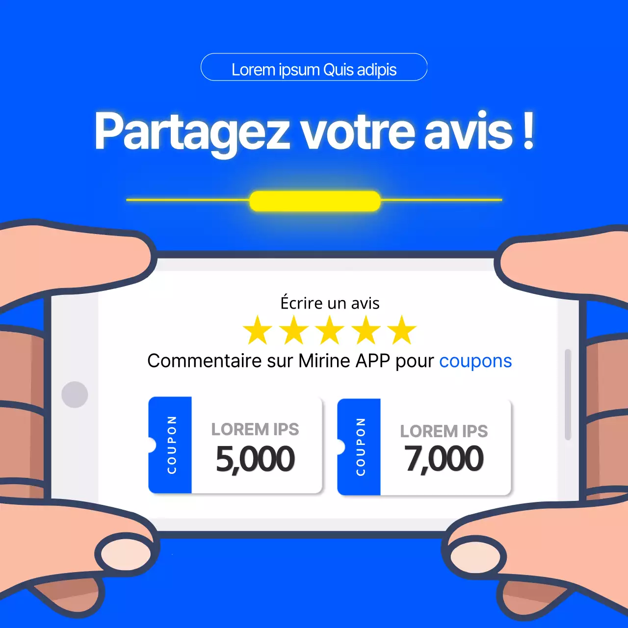 Critiques d'applicationsEvénements