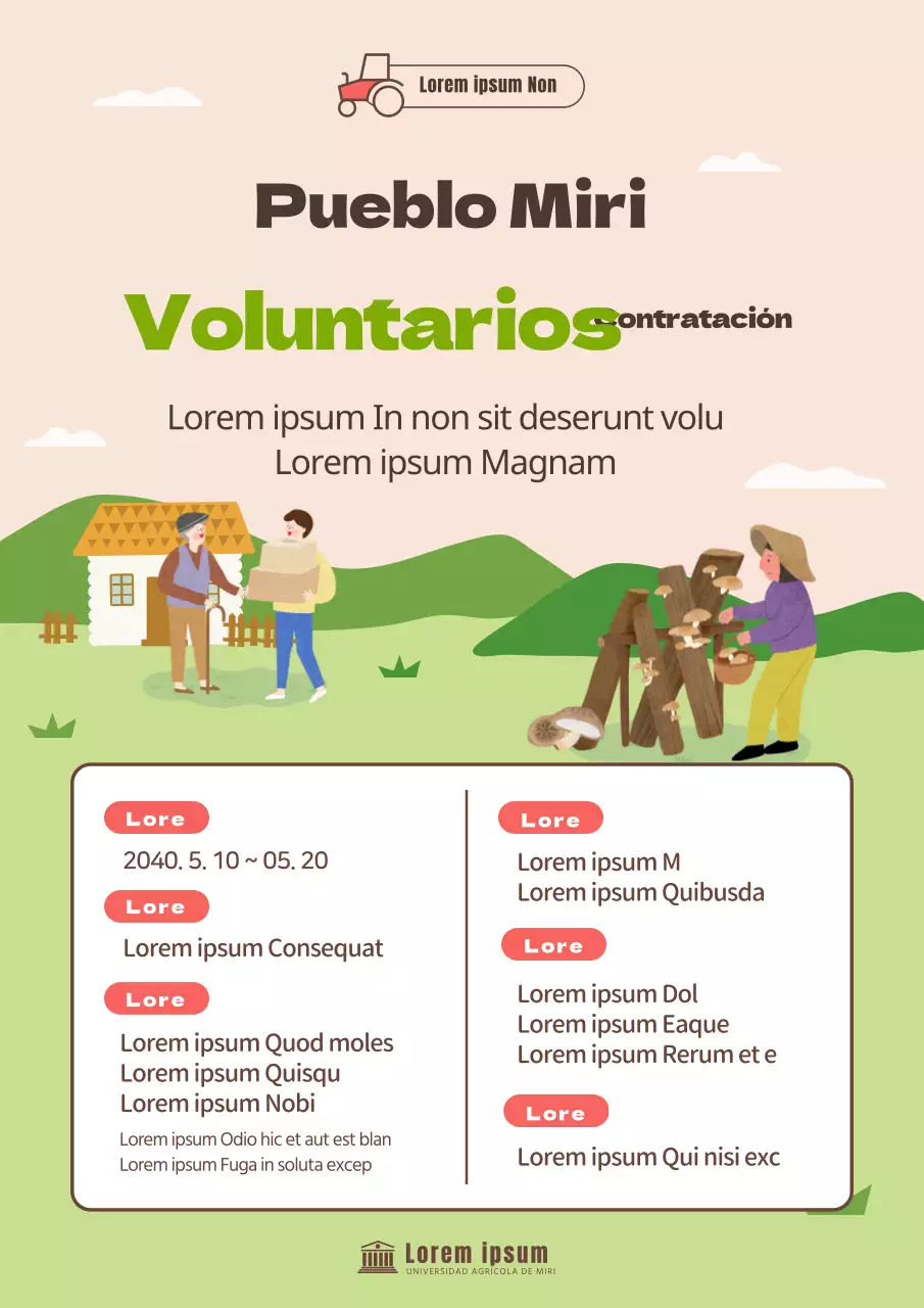 Convocatoria de voluntarios para ilustrar los colores chartreuse y verde lima