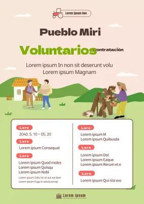 Convocatoria de voluntarios para ilustrar los colores chartreuse y verde lima